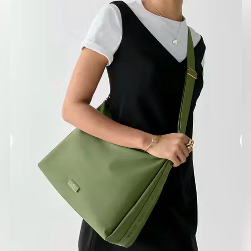 Kate Spade Carter Nylon Large Convertible Crossbody Cedar Stand Green
